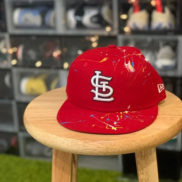 New Era Accessories Custom Stl Cardinals Fitted Hat Poshmark